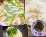 Hình bước làm 4 của món Lẩu gà lá é