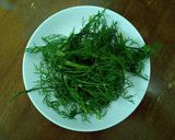 Hình bước làm 1 của món Cá điêu hồng hấp tương tàu xì