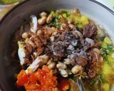 Foto langkah ke 6 dari resep Bubur Ayam Kaldu Kuning.