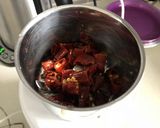 A picture of step 2 of Schezwan Sauce.