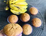 A picture of step 5 of Banana muffins.