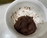 粽子造型生酮麻糬～可可花生口味和抹茶黑芝麻口味的食譜步驟1照片