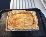 A picture of step 7 of Russian-style pie.
