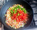Foto del paso 4 de la receta: Lasaña con lomito ahumado, queso y vegetales #Mercado