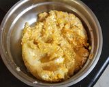 A picture of step 1 of Sanjh savera nest kofta curry.