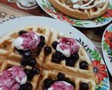 A picture of step 5 of Simple Waffle Batter.