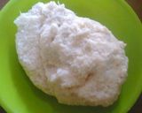 Foto langkah ke 2 dari resep Gemblong/uli nasi isi abon.