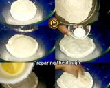 A picture of step 2 of Arabian Chicken Fatayers also in Pita wraps and pita pockets.