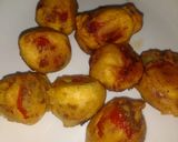 A picture of step 6 of Timatar k pakory (bhujay).