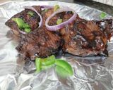 A picture of step 7 of Grilled Pork Leg.