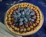 Une image de l'étape 11 de Tarte aux 3 prunes, amandes et pignons de pin.