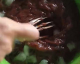 Foto langkah ke 3 dari resep Es lumut jely coklat.
