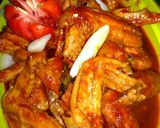 Foto langkah ke 7 dari resep Sayap ayam pedas manis.