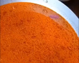 A picture of step 2 of Asun jollof.
