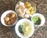 Foto del paso 1 de la receta: Arroz "Super" vegetariano, con tofu, quinoa, mijo y hongo...😉🍽