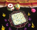 A picture of step 11 of Ras Malai.