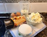 Foto del paso 1 de la receta Tarta de queso y turrón de Jijona con crema de limón