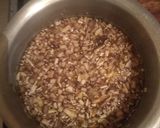 A picture of step 1 of Mocha er tadkari.