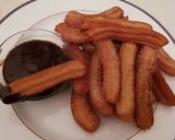 A picture of step 6 of Churros.