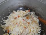 Nasi goreng putih simple enak