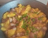 Hình bước làm 3 của món Thơm-Nấm Rơm Kho (Chay)