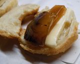 Foto del paso 8 de la receta: Media-lunas rellenas con queso y dulce