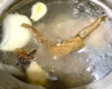 A picture of step 1 of Cream of chicken and corn soup.