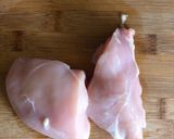รูปขั้นตอนการทำที่ 1 ของ อกไก่ยอเห็ดหอมพริกไทยดำ (คลีน)