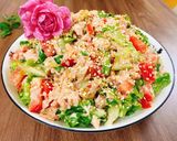 Hình bước làm 2 của món Salát cá ngừ