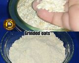 A picture of step 2 of Oats Wheat Flour and Jaggery Eggless Cookies.