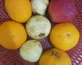 A picture of step 1 of Fruit chaat.