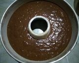 Foto langkah ke 6 dari resep Bolu Pisang Coklat Lumer.