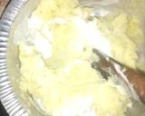 Coconut flavoured mashed potato