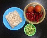 Foto langkah ke 1 dari resep Udang Balado Petai.
