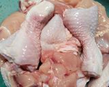 Gambar langkah 1 resipi Ayam goreng crispy ala thai.