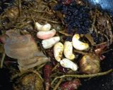 A picture of step 8 of RAJASTHANI PANCHKUTA(ker sangri) ki sabzi.