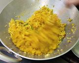 A picture of step 7 of Lemon mango ginger chilli.
