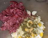 Foto del paso 1 de la receta: Relleno 2 para calzones (de salame o jamón)