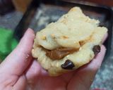 Foto del paso 3 de la receta: Galletitas con chips rellenas de dulce de leche 🙌🏻