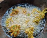 A picture of step 3 of Spinach Onion Fritters.
