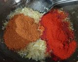 A picture of step 2 of Delicious Pavbhaji.