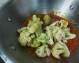 A picture of step 3 of Cauliflower Korma.
