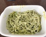 A picture of step 6 of Baked pesto spaghetti.