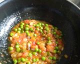 A picture of step 6 of Veg maggi.