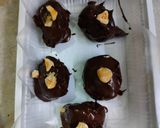 A picture of step 4 of Ferrero rocher dates.