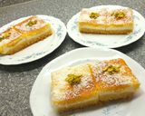 صورة لخطوة 15 من وصفة بسبوسة بالقشطة روعة👌