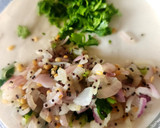 A picture of step 2 of Sooji Bun Dosa (tiffin).