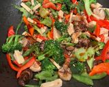 A picture of step 1 of Vegetable Stir-Fry (Vegan).
