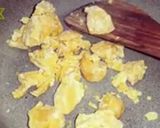 A picture of step 2 of Rose gurh Chikki.