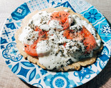 Foto del paso 3 de la receta: Pizza de tomate y mozzarella sin gluten en sartén